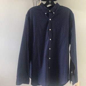 Little printed classic JCrew man shirt.Size L